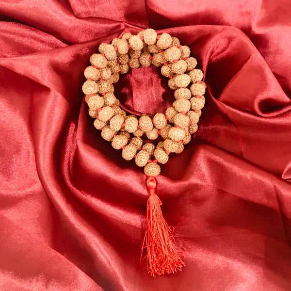 8 Mukhi Mala / Kantha Beads Nepali Lab Certified